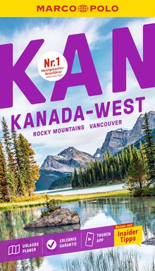 Kanada West, Rocky Mountains, Vancouver, MAIRDUMONT: MARCO POLO Reiseführer