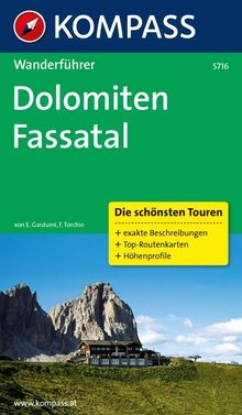 KOMPASS Wanderführer Dolomiten - Fassatal, MAIRDUMONT: KOMPASS-Wanderführer