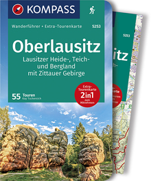 KOMPASS Wanderführer Oberlausitz, Lausitzer Heide-, Teich- und Bergland, mit Zittauer Gebirge, MAIRDUMONT: KOMPASS-Wanderführer