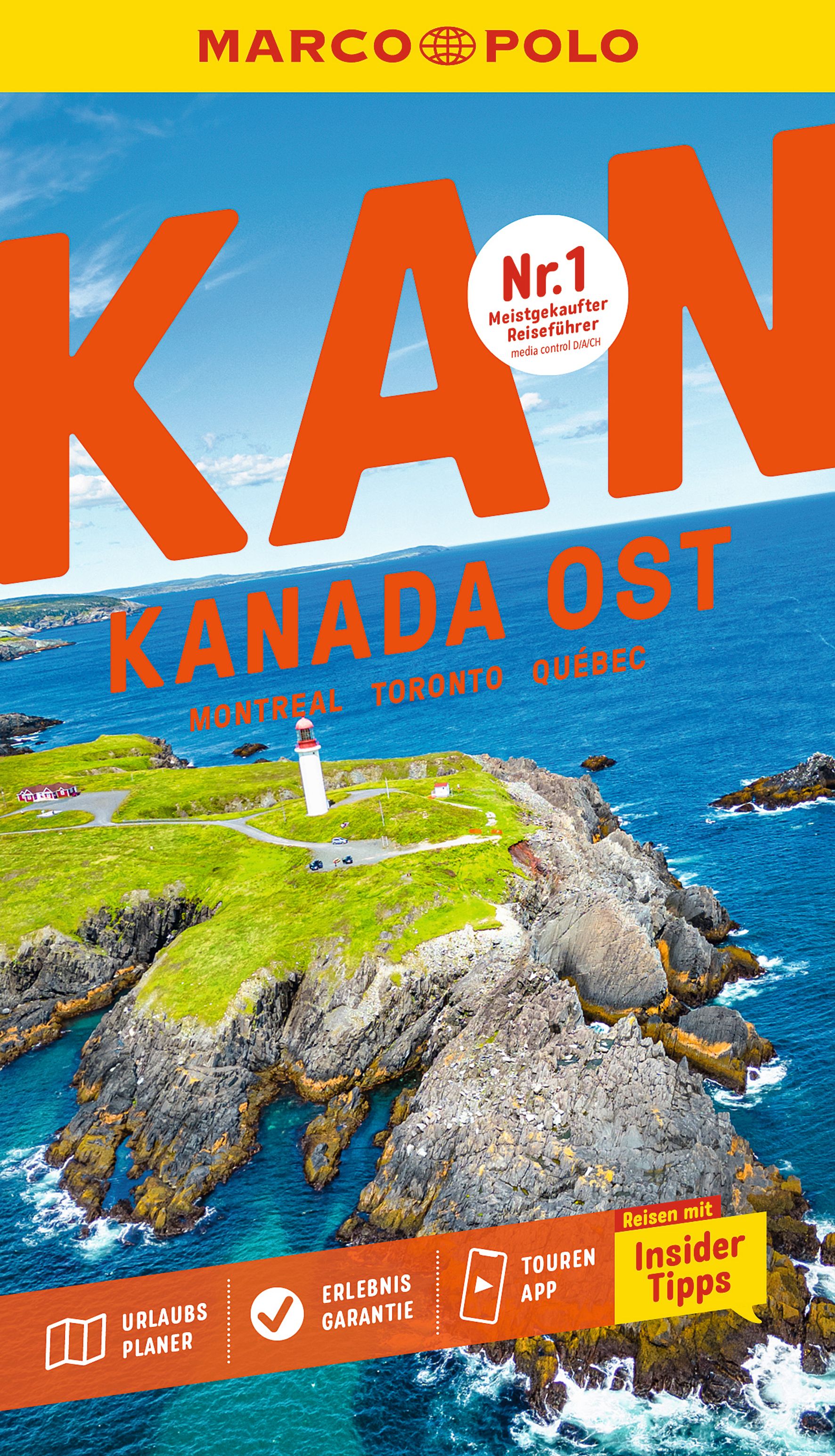 MAIRDUMONT Kanada Ost, Montreal, Toronto, Québec